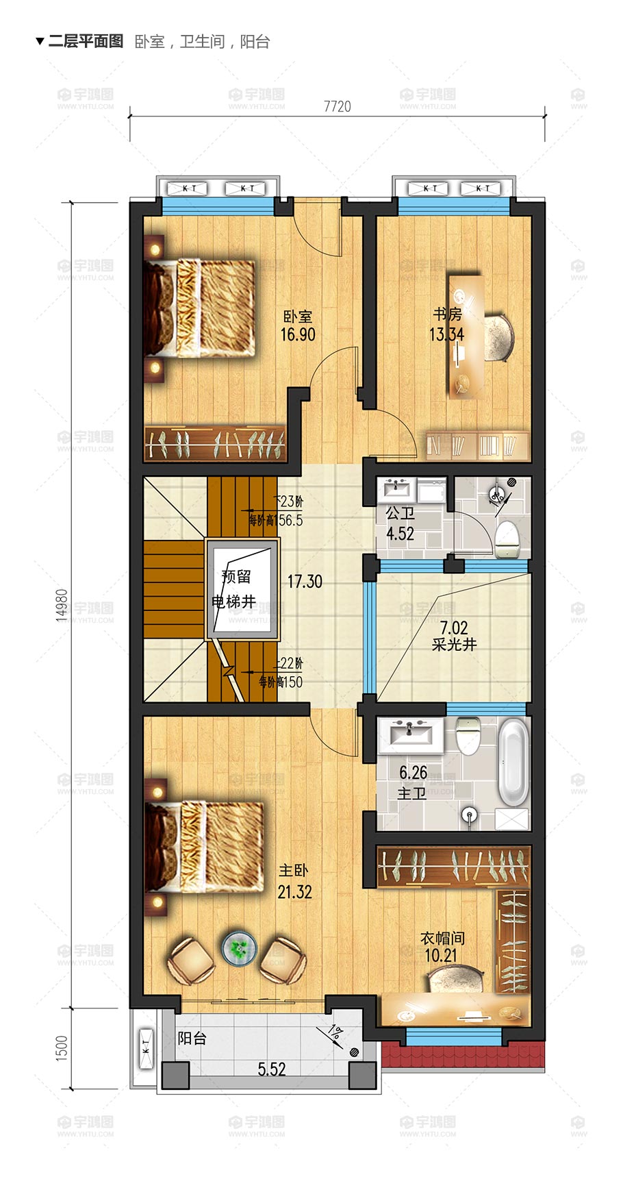 帶庭院漂亮三層歐式農村小別墅設計圖紙及效果圖片